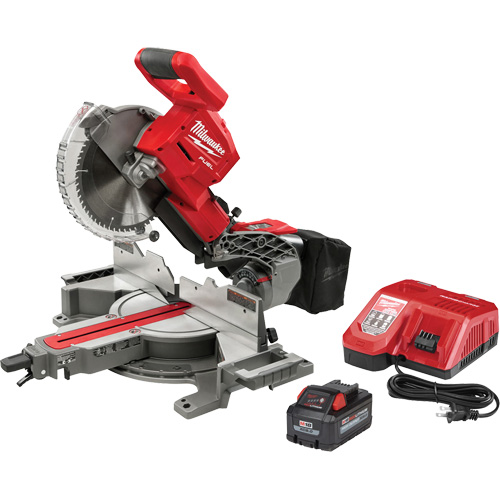 M18 Fuel Dual Bevel Sliding Compound Mitre Saw Kit Sécurité Médic