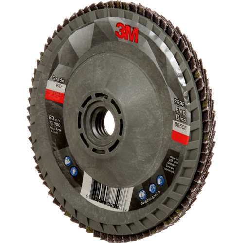 769F Quick Change Flap Disc, 4-1/2" x 5/8"-11, Type 29, 60+ Grit, Ceramic Sécurité Médic