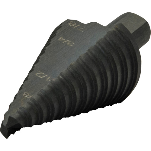 Multi-Hole Step Bit, 3/16"/4.8 mm - 7/8"/#4/22.2 mm  Sécurité Médic