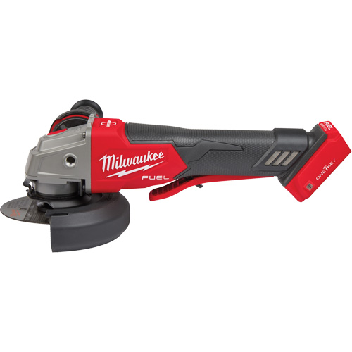 M18 Fuel No-Lock Braking Grinder with One-Key Paddle Switch (Tool Only), 4-1/2" or 5" Wheel, 18 V Sécurité Médic