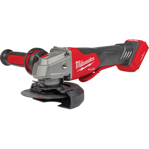 M18 Fuel No-Lock Braking Grinder with One-Key Paddle Switch (Tool Only), 4-1/2" or 5" Wheel, 18 V Sécurité Médic