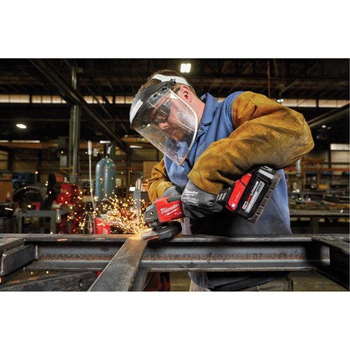 M18 Fuel No-Lock Braking Grinder with One-Key Paddle Switch (Tool Only), 4-1/2" or 5" Wheel, 18 V Sécurité Médic