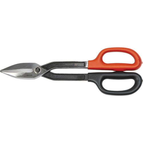 Cisaille de ferblantier, Longueur de coupe de 2-3/4", Coupe Droit Sécurité Médic