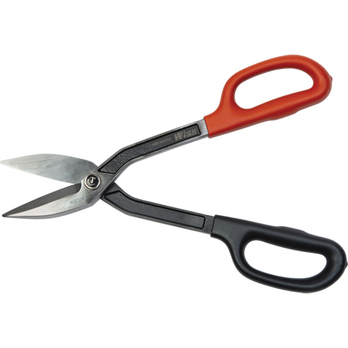 Cisaille de ferblantier, Longueur de coupe de 2-3/4", Coupe Droit Sécurité Médic