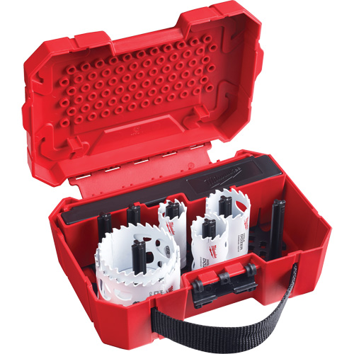 Hole Dozer Carbide Teeth Hole Saw Kit, 9 Pieces Sécurité Médic