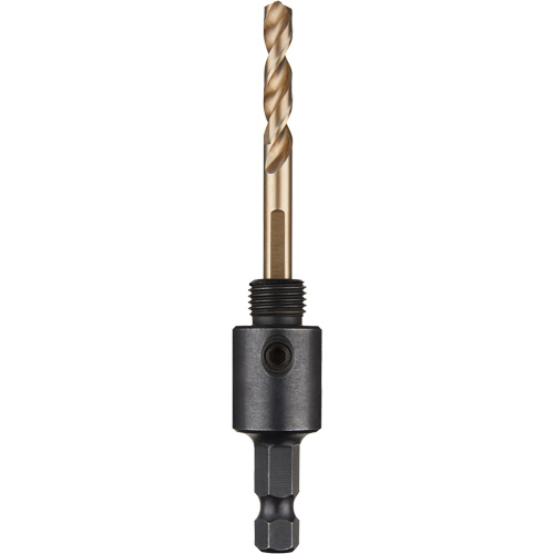 Hole Dozer Hole Saw Small Arbor with Cobalt Pilot Bit, 0" - 1-3/16", 1/4" Shank Sécurité Médic