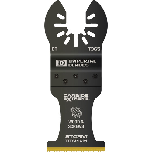 Lame en titane pour mat&eacute;riaux multiples Carbide Extreme Storm One Fit Sécurité Médic