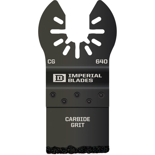One Fit Carbide Grit Plunge Blade Sécurité Médic