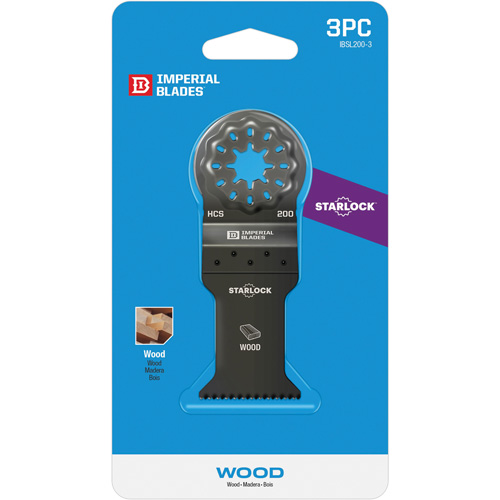 Starlock 1-3/8" Standard Wood Blades Sécurité Médic