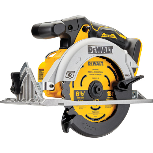Max* Brushless Cordless Circular Saw (Tool Only), 6-1/2", 20 V Sécurité Médic