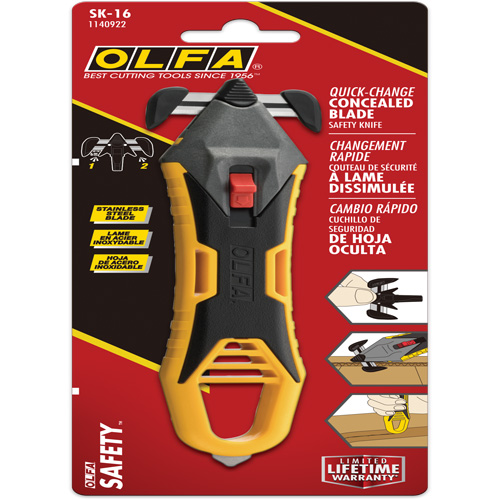 Concealed Blade Safety Cutter Sécurité Médic