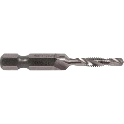 Drill/Tap Bit, #8, High Speed Steel Sécurité Médic