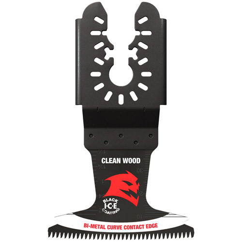 Demo Demon 2-1/2" Universal Fit Bi-Metal Oscillating Blade for Clean Wood Sécurité Médic