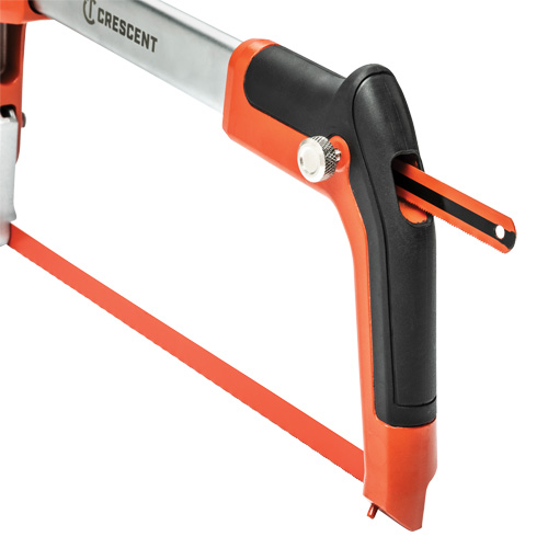 Fast Tension Hacksaw with Dual Material Handle, 12", Ergonomic Handle Sécurité Médic
