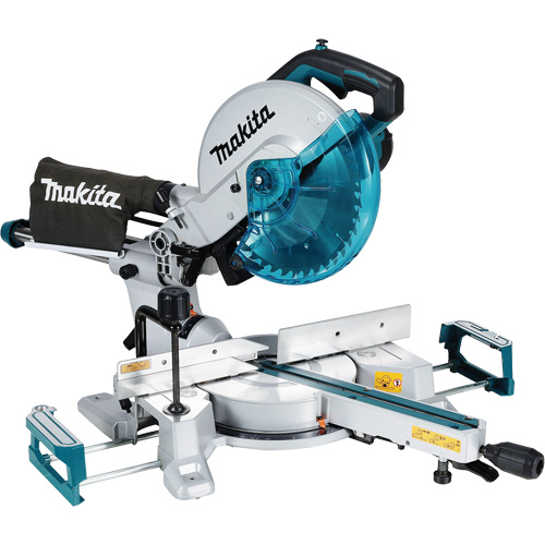 Sliding Compound Mitre Saw with LED Cut Line, 10", 13.1 A Sécurité Médic