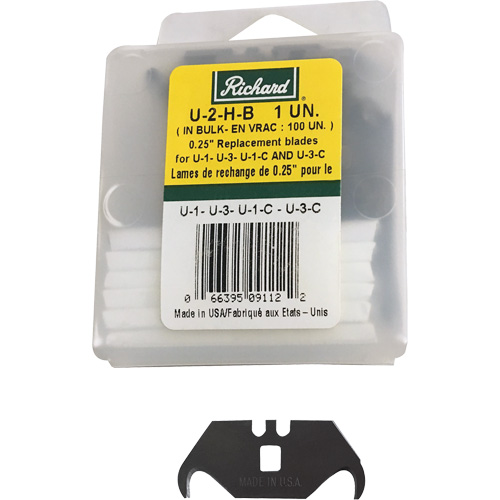 Replacement Hooked Blade, Single Style Sécurité Médic