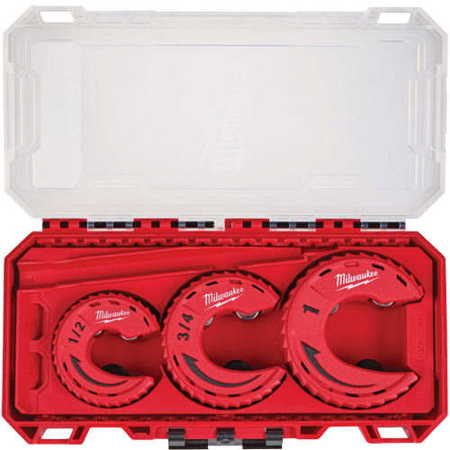 3-Piece Close Quarters Tubing Cutter Set, 1/2"/3/4"/1" Capacity Sécurité Médic