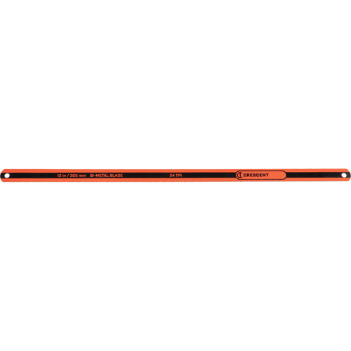 Hacksaw Replacement Blade, Bi-Metal, 12" L, 24 TPI Sécurité Médic