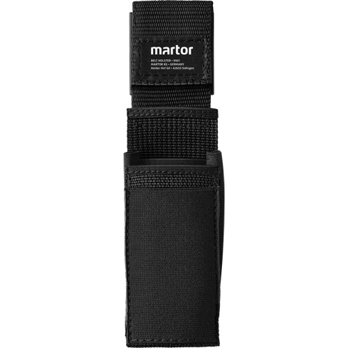Medium Fabric Belt Holster with Clip, Knife Holder, Nylon, 2 Pockets Sécurité Médic