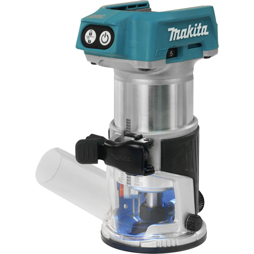LXT Brushless Router with Dust Extraction Sécurité Médic