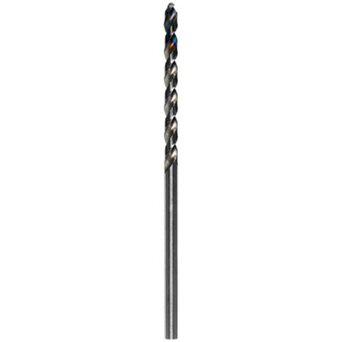 Metal Demon Drill Bit for Mild, Hardened and Stainless Steels, 3/32", 1-1/5" Flute, 130° Point Sécurité Médic