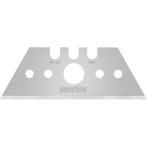 Allfit Stainless Steel Trapezoid Blade, Single Style Sécurité Médic