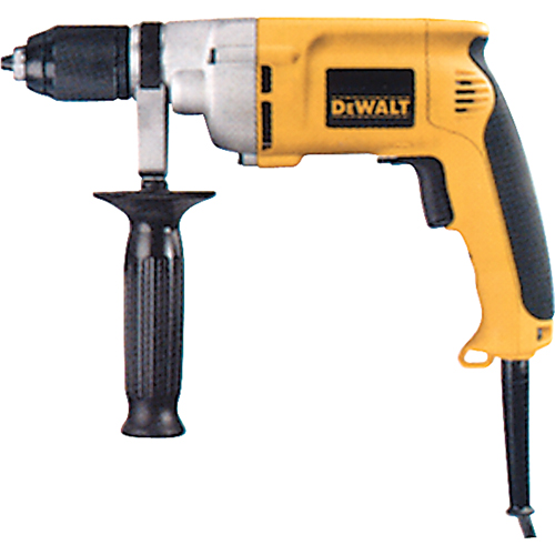 VSR Drill, 1/2" Chuck, 7.8 A, 120 V, 0-600 RPM, Keyless Chuck Sécurité Médic