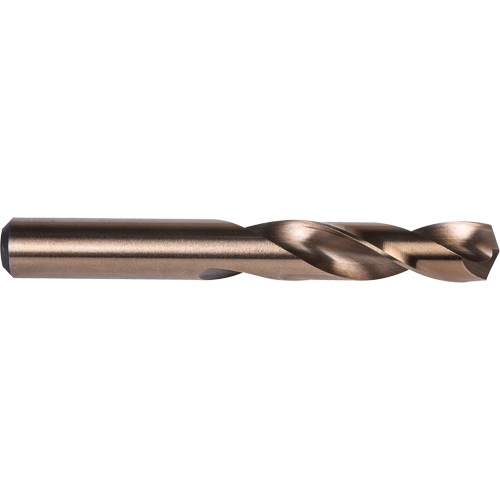 Stub Length Drill Bit, 3/32", High Speed Cobalt, 3/4" Flute, 135° Point Sécurité Médic