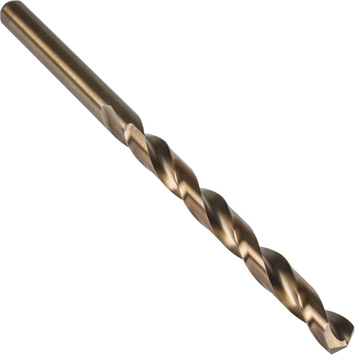 Heavy-Duty Taper Length Drill Bit, #7, High Speed Cobalt, 3-5/8" Flute, 135° Point Sécurité Médic
