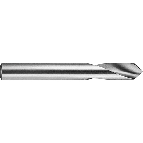 Spotting Drill, Bright, Short Length, 1/2", High Speed Steel, 120° Point Sécurité Médic