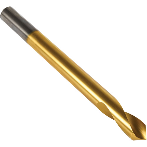 Spotting Drill, 1/4", High Speed Steel, 3/4" Flute, 90° Point Sécurité Médic