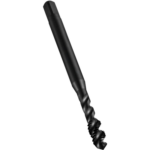 Spiral Flute Tap, High Speed Cobalt, M8x1.25 Thread, 2-23/32" L Sécurité Médic