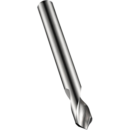 Foret &agrave; pointer, 5 mm, Carbure, Cannelure 16 mm, Pointe de 90° Sécurité Médic