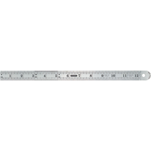 R&egrave;gle de pr&eacute;cision flexible de calibre industriel, 13" lo, Acier Sécurité Médic
