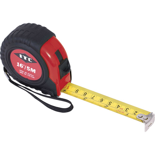 ITM-316R M&egrave;tre &agrave; ruban m&eacute;trique, 3/4" x 16' Sécurité Médic