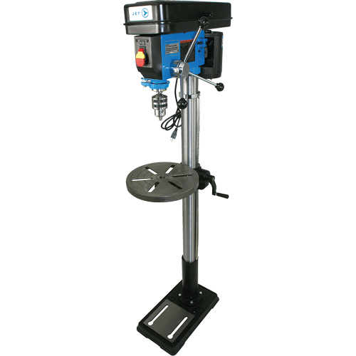 JDP-13F Floor Drill Press, 13-1/4", 5/8" Chuck, 3000 RPM Sécurité Médic