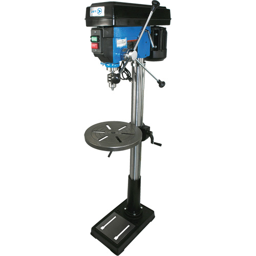 16-Speed Floor Drill Press, 17", 5/8" Chuck, 3380 RPM Sécurité Médic