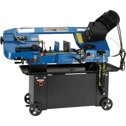 JHVG-712 Metal Bandsaw, Horizontal, 7" Round and 7" x 12" Rectangular Cutting Capacity Sécurité Médic
