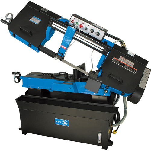 JHBS-916 Metal Bandsaw, Horizontal, 9" Round and 1-3/8" x 16" - 9" x 12" Rectangular Cutting Capacity Sécurité Médic