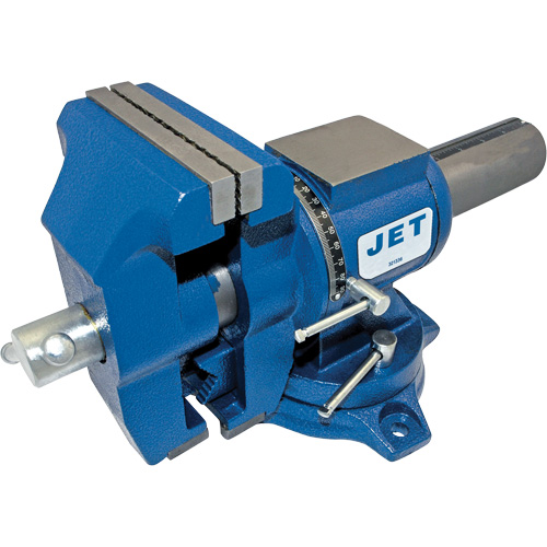 Multi-Purpose Heavy-Duty Vise, 5" Jaw Width, 3" Throat Depth Sécurité Médic