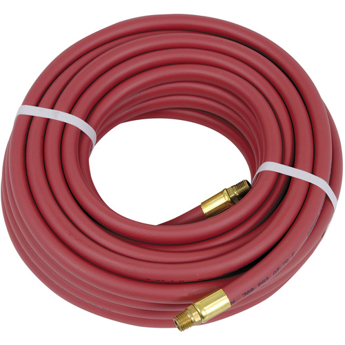 Heavy-Duty Air Hose, Air, PVC, 3/8" dia. x 50', 300 psi, 1/4 NPT Sécurité Médic