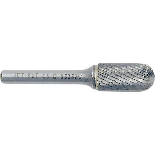 Round Nose Burr, 5/8" Dia., 1" Depth of Cut Sécurité Médic