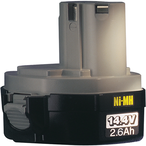 Pod-Style Battery, Ni-MH, 14.4 V, 2.6 A Sécurité Médic