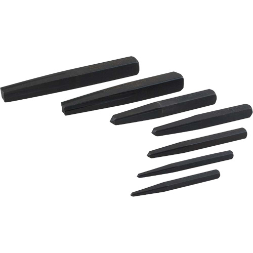 Straight Type Extractor Set, 7 Pieces Sécurité Médic