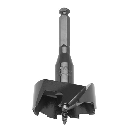Standard Self-Feed Drill Bit, 2-9/16", 3-5/8" Length, 7/16" Hex Shank Sécurité Médic