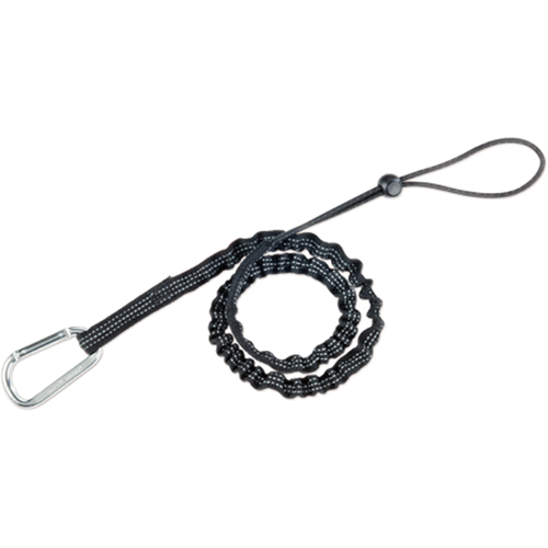 Squids&reg; 3100 Tool Lanyard, Bungee, Carabiner/Loop Sécurité Médic