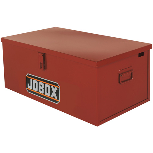 Boîte pour soudeur & petit coffre, 30" x 16" x 12", Acier, Rouge Sécurité Médic