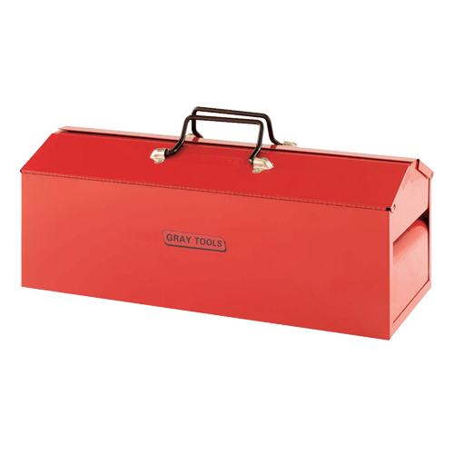 Tool Box, 8-13/20" D x 21-3/10" W x 9" H, Red Sécurité Médic