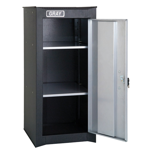Armoire compl&eacute;mentaire, 2 tiroirs, 14-3/4" la x 18" p x 33-3/4" h, Noir Sécurité Médic