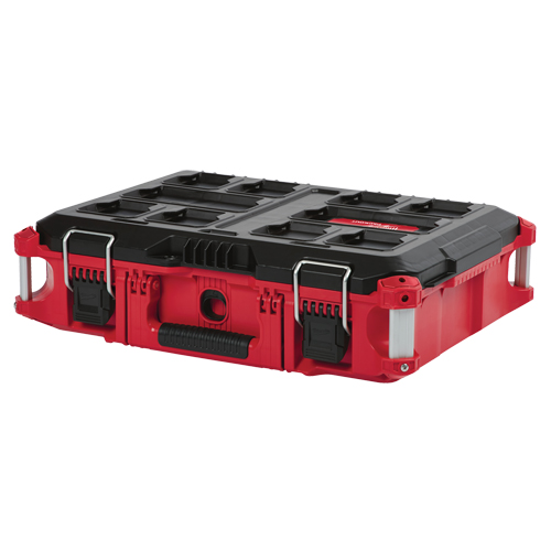 Packout Tool Box, 22" x 16" x 7", Black/Red Sécurité Médic
